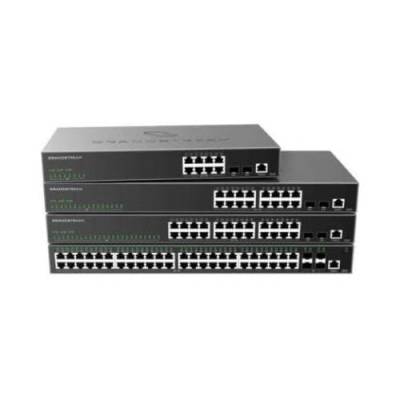 GRANDSTREAM GWN7813P Manageable Switch Layer (Layer) 3 rackable Ports: 24x GbE RJ45 PoE 802.3 AF/at, 60W pro Port, 4X SFP+, redundantes Netzteil Optional Marke von GRANDSTREAM