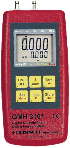 Greisinger GMH 3161-13 Druck-Messgerät Luftdruck, Nicht aggressive Gase, Korrosive Gase -0.1 - 2 bar von GREISINGER