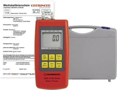 Greisinger GMH3161-12-WPD5 Druck-Messgerät kalibriert (ISO) Luftdruck, Nicht aggressive Gase, Korro von GREISINGER