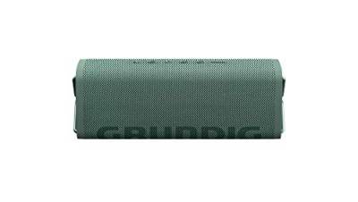 Grundig GBT Club Grass - Bluetooth Lautsprecher, Soundbox, Bass, 20 W RMS Gesamtausgangsleistung, bis zu 20 Meter Reichweite, mehr als 20 Std. Akkulaufzeit, Powerbank-Funktion, Wasserdicht, Grün von GRUNDIG