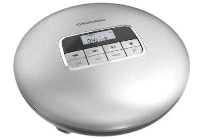 Grundig GCDP 8500, tragbarer CD-Player, Silber/Schwarz von GRUNDIG