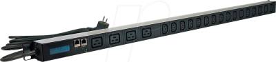 GUDE 8311-15 - PDU, 1x Sensor, 4 x IEC C19, 16 x IEC C13 von GUDE