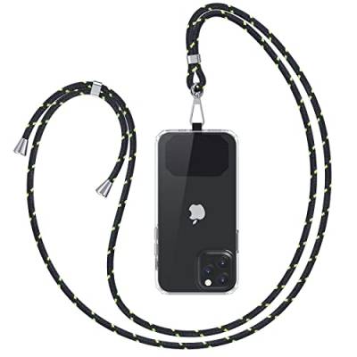 GUMO-LONG Handykette Universal zum Umhängen - Kompatibel mit jedem Handy und Smartphone, Kette zum Umhängen, Hülle mit Kordel, Handyband mit jeder Hülle kombinierbar von GUMO-LONG