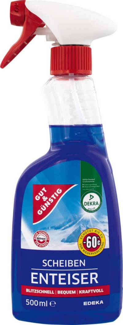 GUT&GÜNSTIG Scheibenenteiser G&G Scheibenenteiser 500ml 500,0 ml von GUT&GÜNSTIG