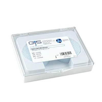 GVS Filter Technology, Filter Disc, NY Membran, 0.22µm, 47mm, 100/pk von GVS