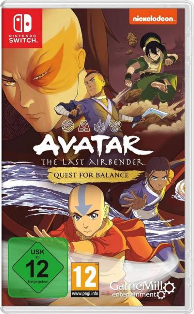 Avatar the Last Airbender - Quest for Balance Nintendo Switch von GameMill entertainment