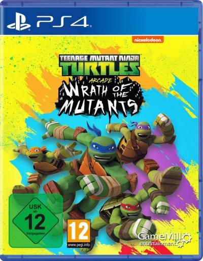 Teenage Mutant Ninja Turtles: Wrath of the Mutants Playstation 4 von GameMill entertainment