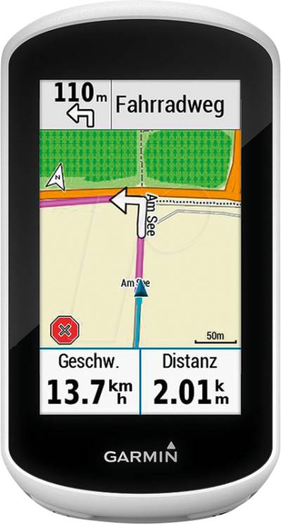 GARMIN EDGE EX - Fahrrad-Navi - 3'' (7,6cm) Touch, GPS, EU, IPX7 von Garmin