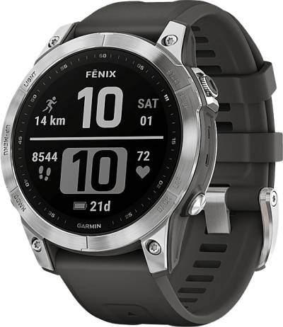 Garmin Fenix ​​7 Smartwatch, Edelstahlgehäuse, 47 mm von Garmin