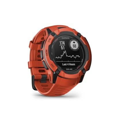 Garmin INSTINCT 2X Solar Multisport-Smartwatch rot von Garmin