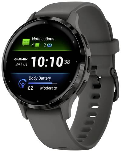 Garmin VENU® 3S Smartwatch 41mm Kiesel-Grau von Garmin