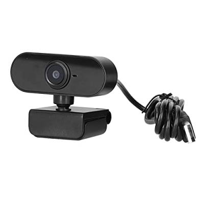 1080P Full HD-Webcam mit Integriertem Empfindlichem Mikrofon, USB-Plug-and-Play ohne Treiber, Geeignet für Live-Streaming, Web-Videoaufzeichnung, Spiele Usw. von Garsent