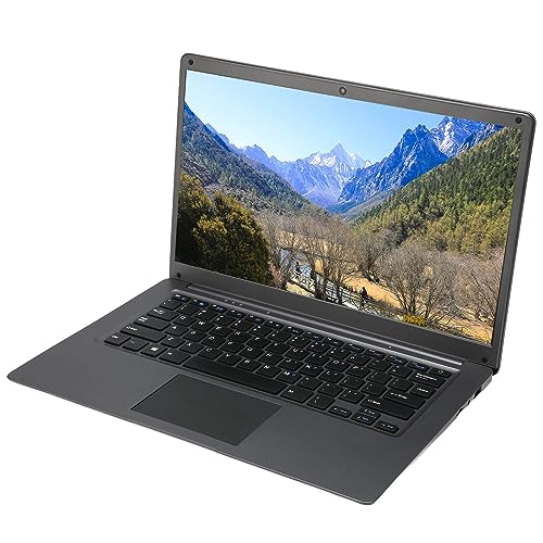 Garsent 14,1-Zoll-Laptop mit HD-Display,Celeron N4020, 8 GB DDR4-RAM, 128 GB Erweiterbarer Speicher,11 Pro, WLAN und, USB 2.0/3.0, HD-Ausgang (EU-Stecker 1 TB) von Garsent