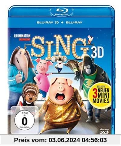 Sing [3D Blu-ray] von Garth Jennings