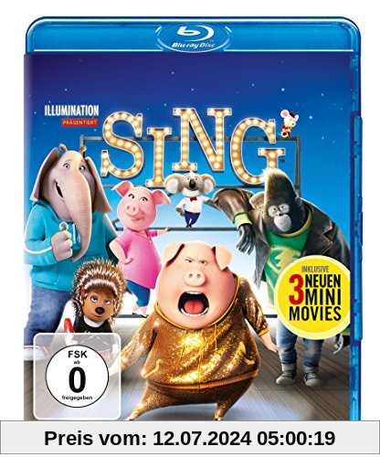 Sing [Blu-ray] von Garth Jennings