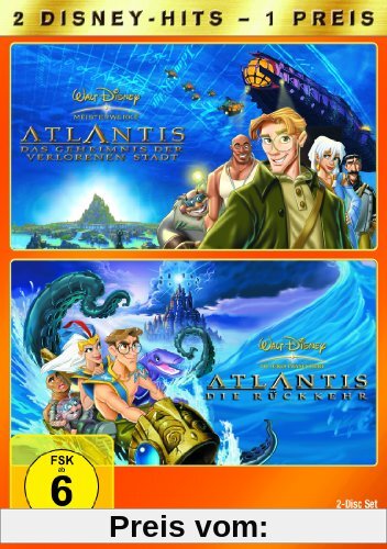 Atlantis - Das Geheimnis der verlorenen Stadt / Atlantis - Die Rückkehr [2 DVDs] von Gary Trousdale