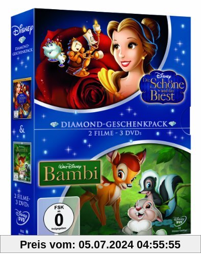 Die Schöne und das Biest / Bambi [Limited Edition] [3 DVDs] von Gary Trousdale