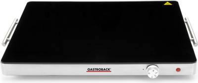 Gastroback Design 42491 Elektroplattenwärmer Schwarz - Edelstahl 1 Stück(e) (42491) von Gastroback