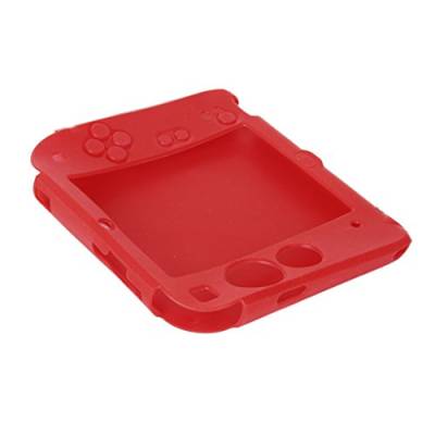 Gazechimp Silikon-Schutzhülle Weiche Schutztasche Case Cover für Nintendo 2DS Rot von Gazechimp