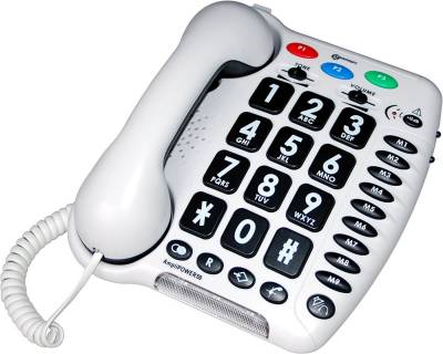 Geemarc Geemarc AmpliPOWER 50 Schwerhörigentelefon (weiß) Seniorentelefon von Geemarc