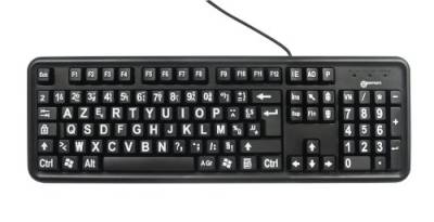 Geemarc USB Keyboard XXL Tastatur von Geemarc