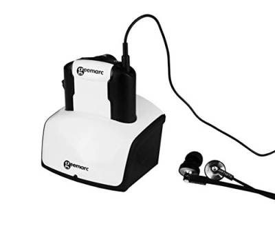 Geemarc Zusatzkopfhörer CL7350 OPTICLIP verstärkter Funk-Fernsehkopfhörer mit Mikrofon und optischem Anschluß (bis zu 125 dB) - Ton- und Balanceregelung von Geemarc