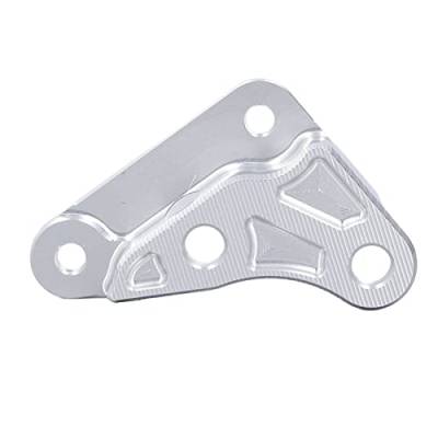 uutaoumee Bremssattel-Adapter, Motorrad, CNC-Aluminium, Bremssattel-Halterung, Halterung für Vespa GTS300 GTV300 2020 (Silber) von Generisch