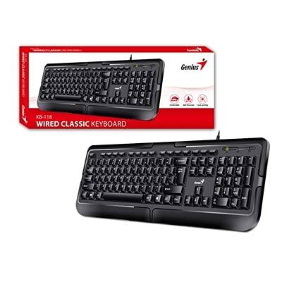 Genius Kb-118 USB-Desktop-Tastatur von Genius