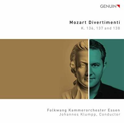 Mozart: Divertimenti KV 136-138 von Genuin Classics (Note 1 Musikvertrieb)