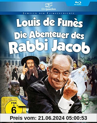 Die Abenteuer des Rabbi Jacob - mit Louis de Funès (Filmjuwelen) [Blu-ray] von Gérard Oury