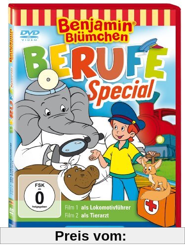 Benjamin Blümchen - Berufe Special: Als Lokomotivführer/Als Tierarzt von Gerhard Hahn