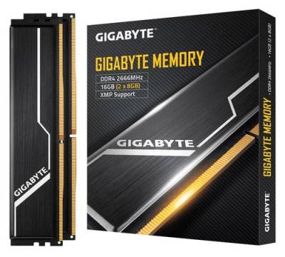 Gigabyte GP-GR26C16S8K2HU416 PC-Arbeitsspeicher Kit DDR4 16GB 2 x 8GB 2666MHz 288pin DIMM GP-GR26C16 von Gigabyte