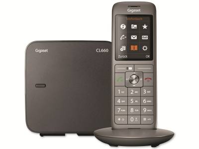 GIGASET Telefon CL660, anthrazit von Gigaset