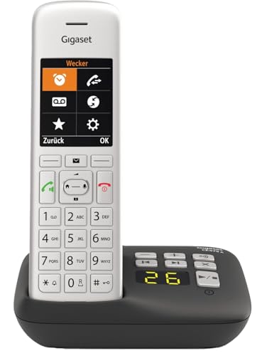 Gigaset CE575 DECT Mobilteil Silber-Schwarz von Gigaset