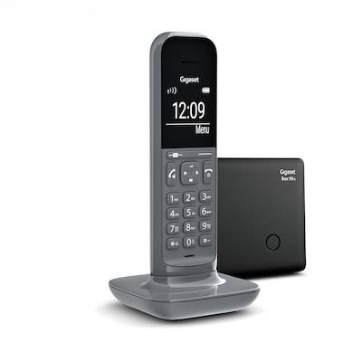 Gigaset CL390A schnurloses Festnetztelefon mit AB dark grey S30852-H2922-B103 von Gigaset