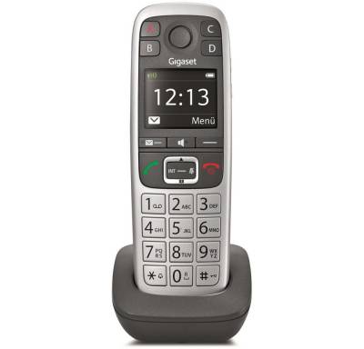 Gigaset E560HX platin Schnurloses Telefon Schnurloses DECT-Telefon von Gigaset