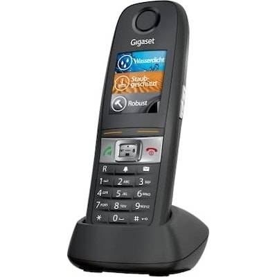 Gigaset E630 schnurloses Festnetztelefon (analog), schwarz von Gigaset