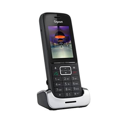 Gigaset Premium 300HX – DECT-Mobilteil mit Ladegerät – hochwertiges schnurloses Telefon für DECT-Basis – Farbdisplay – hervorragende Sprachqualität, Schwarz von Gigaset