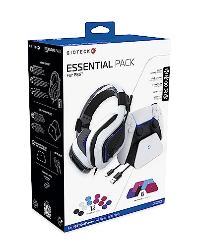 Gioteck - Essential Pack Galaxy for DualSense Wireless Controller PS5 (6 Colours) von Gioteck