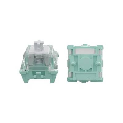 Glacier Gateron Magnetische Jade-Schalter, linear, vorgeschmiert, Set für Magnetschalter, Tastatur mit kostenlosen Tastenkappen/Schaltern, Abzieher im Lieferumfang enthalten (linear, 140 Stück) von Glacier