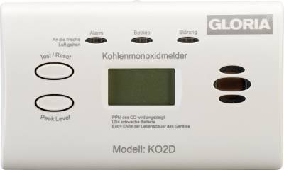 GLORIA KO2D - Kohlenmonoxidmelder von Gloria
