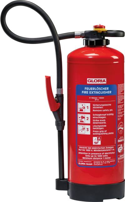 GLORIA WKL6PRO - Feuerlöscher, Wasser von Gloria