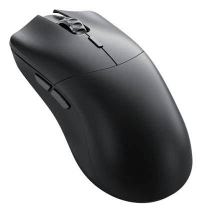 Glorious Gaming Model O 2 PRO 4K/8K Wireless Gaming Mouse – 2,4 GHz Funk, 4K/8K Abruf, 100 Mio. Klicks, 59 g, lange Akkulaufzeit, BAMF-2.0-Sensor mit 26k DPI, beidhändig, 6 Tasten, PTFE-Füße – Schwarz von Glorious