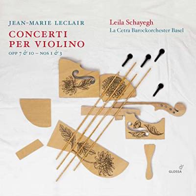 Leclair: Violinkonzerte Vol. 2 / Concerti per Violino Opp. 7 & 10 , Nr. 1 & 3 von Glossa