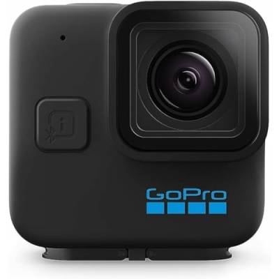 GoPro HERO11 Mini - Kompakte, wasserdichte Action-Kamera mit 5,3K60 Ultra HD-Video, 24,7 MP Einzelbildern, 1/1,9-Zoll-Bildsensor, Live-Streaming, Stabilisierung, Black von GoPro