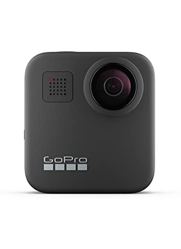 GoPro Max - wasserdichte 360-Grad-Digitalkamera mit unzerbrechlicher Stabilisierung, Touchscreen und Sprachsteuerung - Live-HD-Streaming, 4K, Black von GoPro