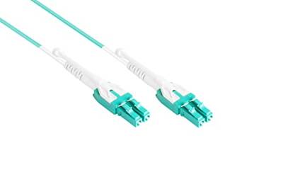 Good Connections OM3 LWL Kabel - Duplex - Stecker LC an LC - UNIBOOT - Multimode 50/125-1/10/40/100-Gigabit Ethernet - Lichtwellen-Leiter, Glasfaser-Kabel, Patchkabel - 7,5 m von Good Connections