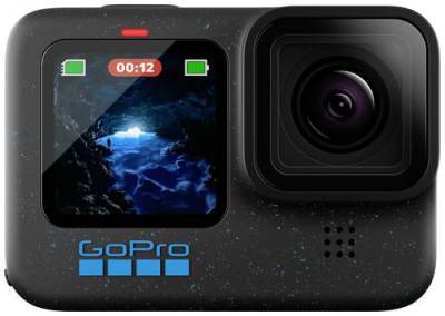 GoPro HERO12 Black Action Cam 5.3K, 4K, 2.7K, Full-HD, Bluetooth, Dual-Display, Zeitlupe/Zeitraffer, von Gopro