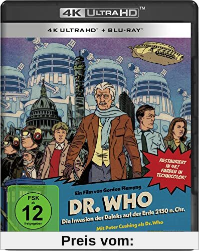 Dr. Who: Die Invasion der Daleks auf der Erde 2150 n. Chr. (+ Blu-ray) von Gordon Flemyng