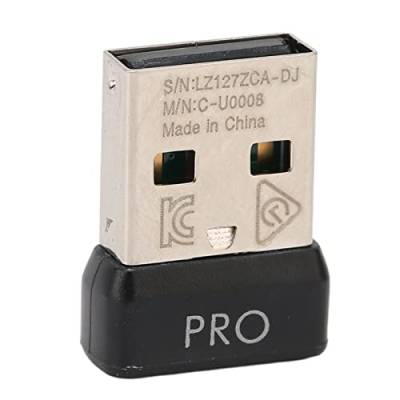 Goshyda USB-Maus-Empfänger, Ersatz-USB-Empfänger für Kabellose Maus, 2,4-GHz-Wireless-Technologie, Kompatibel mit G Pro Wireless-Maus, Stabiles Signal von Goshyda
